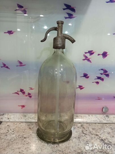 Сифон для газирования воды старинный