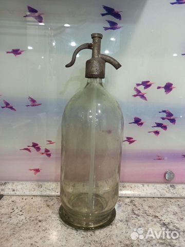 Сифон для газирования воды старинный