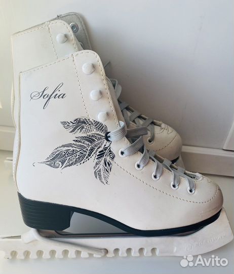 Фигурные коньки, размер 34