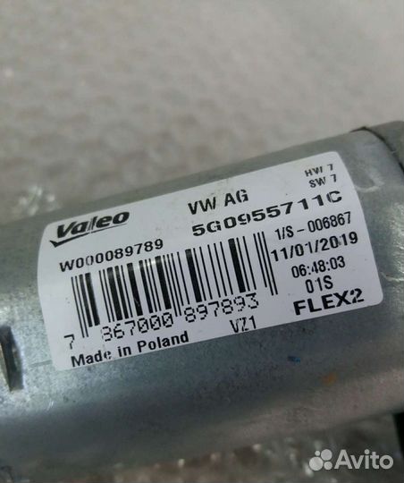 Моторчик заднего дворника Volkswagen Touareg 3 201