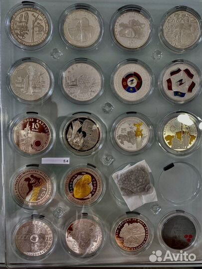 Частная коллекция серебряных монет