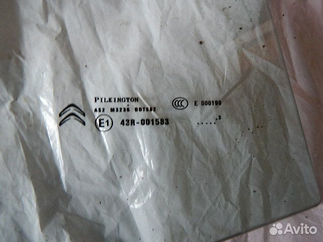 Стекло двери задней правой, Citroen (Ситроен) -C4