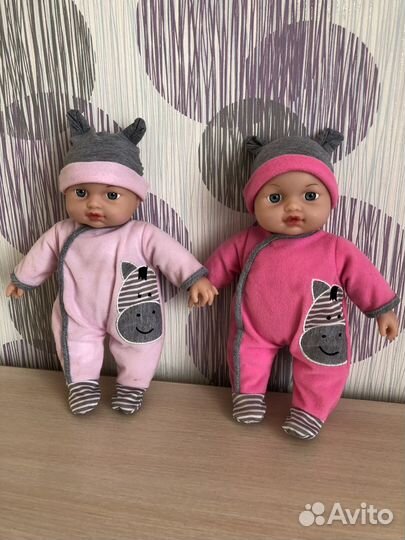 Кукла пупс мягконабивная