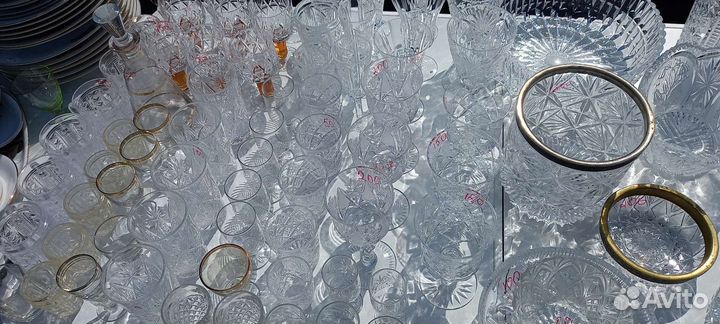 Бокалы, рюмки на добор