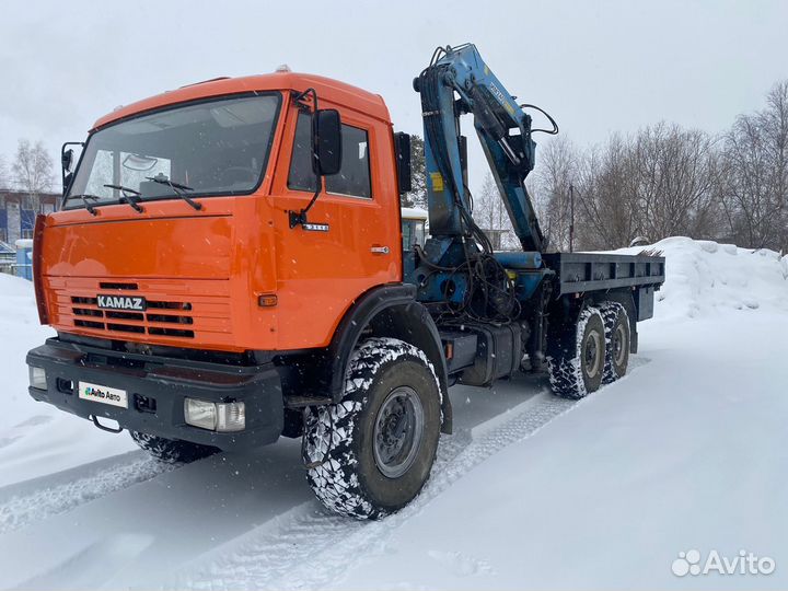 КАМАЗ 43118 с КМУ, 2011