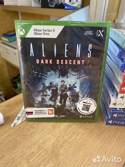 Aliens: Dark Descent диск для Xbox новый
