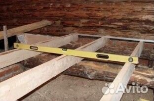 Ремонт и замена деревянного пола в доме