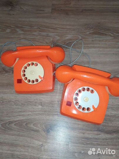 Игрушечный телефон гдр СССР