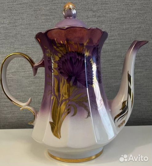 Антикварный фарфоровый сервиз 1950 г СССР