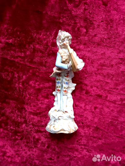 Статуэтка музыкант фарфор Германия 15см