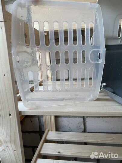 Переноска для кошек пластиковая