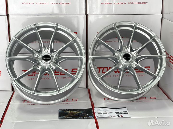 Makstton FF011 18 8.5J 5x114.3 вес 8.8kg Silver