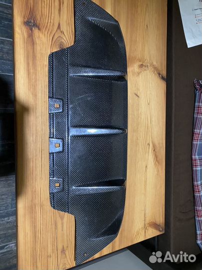 Карбоновый диффузор на BMW M6 F06, F12, F13