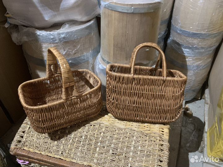 Плетенные изделия из лозы, ротанга и соломки