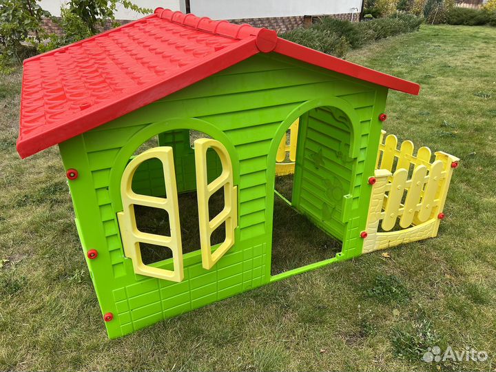 Уличный игровой домик детский