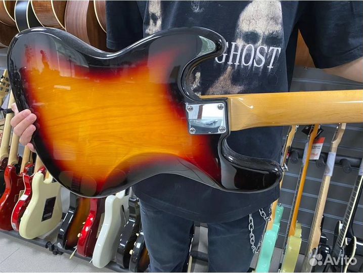 Prodipe jmfjb80masb JB80MA Бас-гитара, санберст