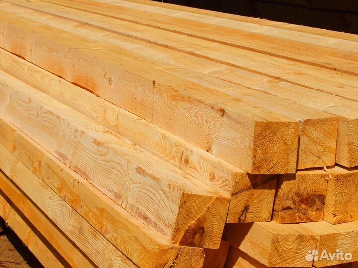 Брус лиственница строганный 140х190х6000мм, достав