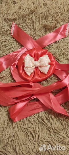 Бант для конверта на выписку