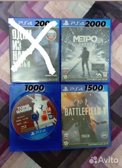 Игры для приставок ps4