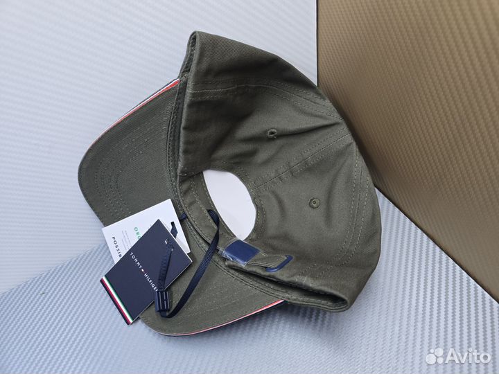 Бейсболка Tommy Hilfiger хаки