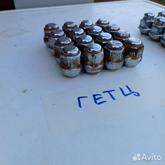 Гайки колесные для hyundai