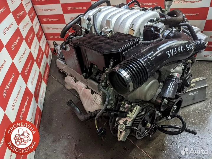 Двигатель toyota 3UZ-FE celsior UCF30 FR