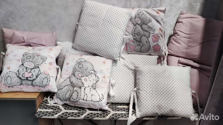 Бортики в детскую кроватку