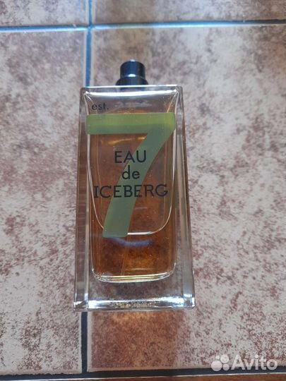 Туалетная вода тестер мужская Iceberg