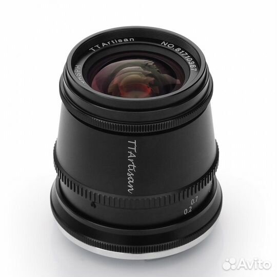 TTartisan 17mm f/1.4 APS-C для Canon EOS R