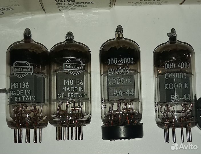 Радиолампы Mullard / Rca / Triotron