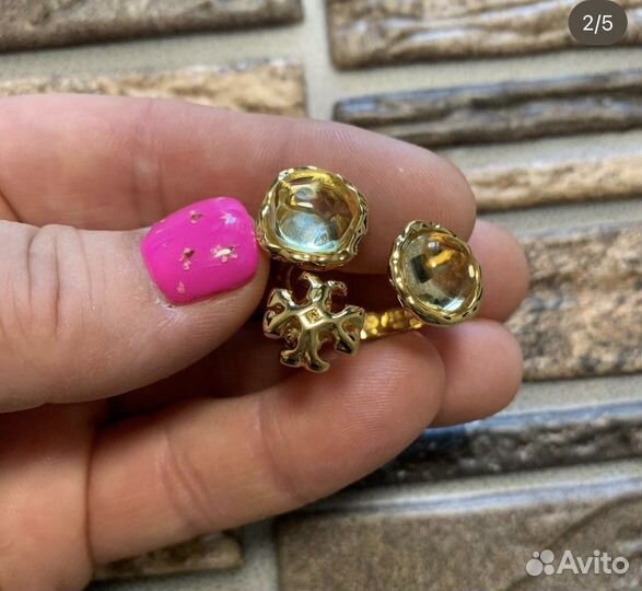 Кольцо tory burch