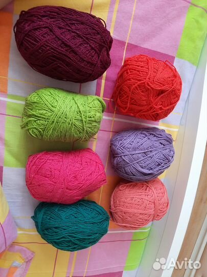 Пряжа шерсть 100