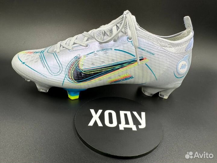 Бутсы Vapor 14 Elite AG white