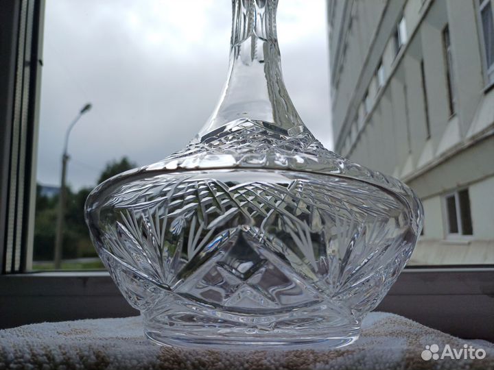 Графин хрустальный для вина (декантер)