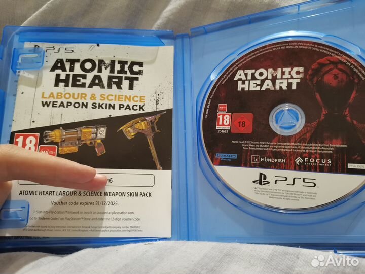 Игры ps5 atomic heart