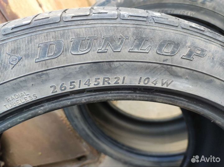 Dunlop SP Sport 01 265/45 R21 104W