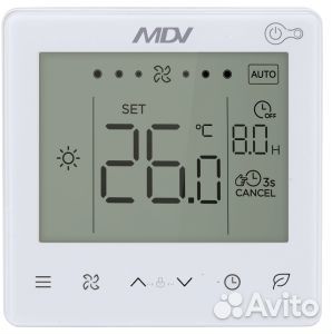 Канальный фанкойл MDV mdkt3-03H