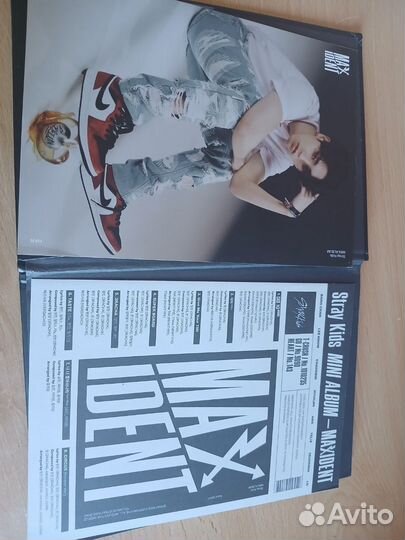 Вскрыть альбом stray kids maxident