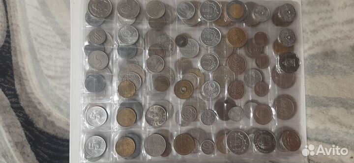 Коллекция иностранных монет 368шт. цена за все