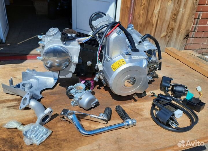 Двигатель мопед, питбайк, квадроцикл