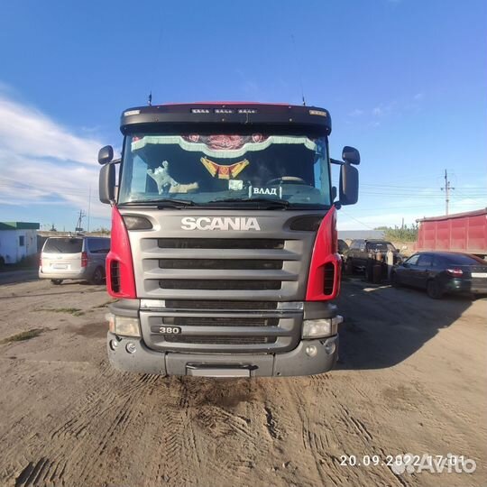 Scania G380 с полуприцепом, 2008