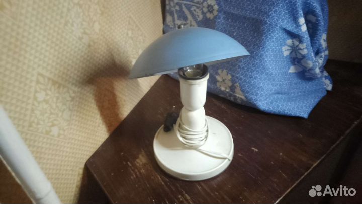 Советская настольная лампа грибок СССР