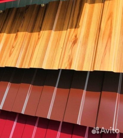 Профнастил С8 окрашеный, м2