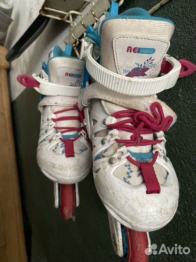 Роликовые коньки детские раздвижные