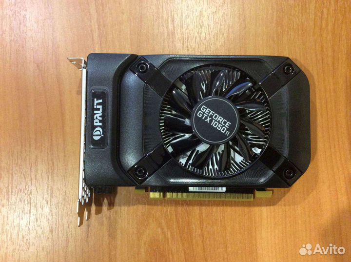 Видеокарта gtx 1050 ti palit