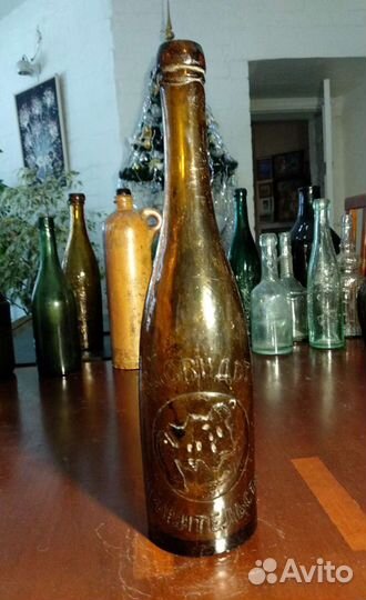 Калинкинъ. Продажа правой бутылки, левая продана