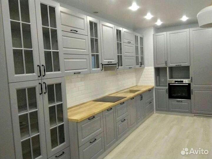 Кухонный гарнитур на заказ под ключ QLU91791