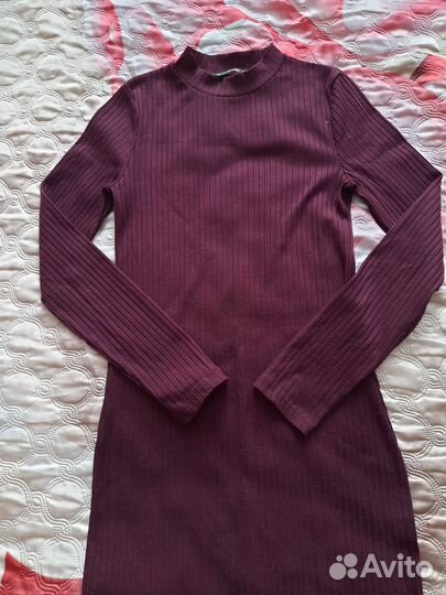 Платье трикотажное