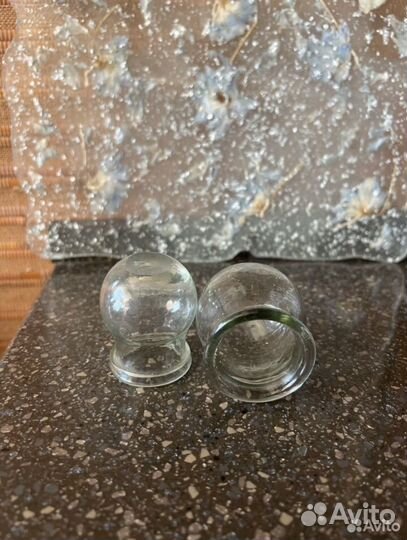 Вакуумные банки для массажа 3 шт