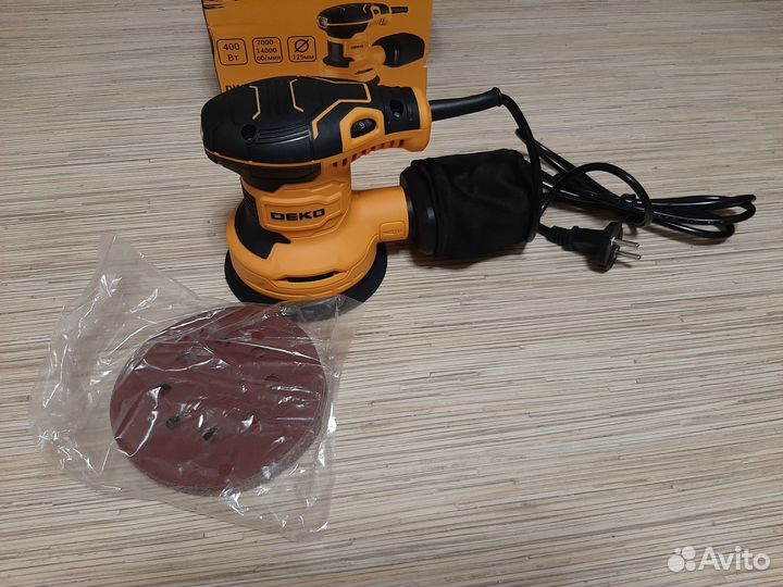 Новая шлифмaшинa Deko